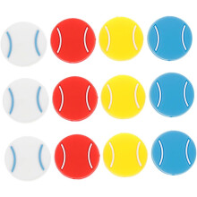 12Pcs Tennis Racket Vibration Dampeners Set – Soft Silicone Shock Absorbers