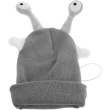 Housse de casque de ski tricotée mignonne avec antenne et housse de casque douce et isolante