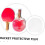 12 fundas protectoras de plástico de doble cara para raquetas de tenis de mesa. 3