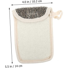Lot de 12 pochettes à savon exfoliant pour le bain et la douche : pochettes multifonctions pratiques et portables pour ranger votre savon.