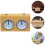 Mechanical Chess Clock Wood Portable Chess Game Timer Board Game Timing Device 6