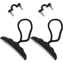 2 jeux de poignées de transport pour kayak avec crochet pour coussin et vis de fixation