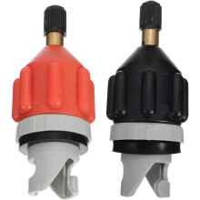 Adaptador de válvula de ar 2pcs para o adaptador de mangueira de uso ao ar livre do barco Sup Paddle Board inflável para caiaque