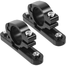 2 τεμάχια Universal Black Bike Bottle Cage Adapter για τιμόνι και σέλα, βάση βραστήρα ποδηλάτου