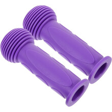2Pcs Non-Slip Purple Rubber Bike Handlebar Grips for ’ Bicycle and Tricycle