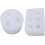 Molde de silicona para 2 mini velas cónicas con forma de espiral retorcida 1