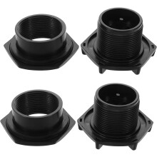 Lot de 2 bouchons de vidange hexagonaux pour kayaks, canoës et embarcations gonflables