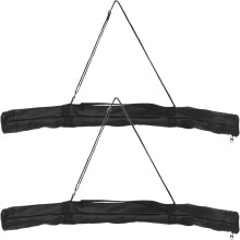 2 stuks leren draagtassen voor honkbalbats van 21-25 inch, gewatteerde opbergrugzak voor sticks, handtas