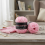 (01 Pink Section) Fil Lait Coton Dégradé Doux Bébé 5