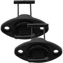 Kit de 2 tapones de drenaje de nailon para kayak con base, para sellar agujeros en canoas y kayaks. Tapones de drenaje de repuesto.
