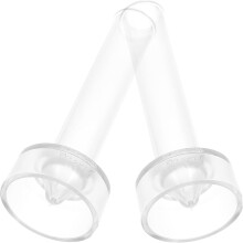 2pcs Acrylic Taper Candle Molds 2.2x15cm Tapered Rod Shape Wax Molds