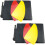 Soccer Cards Referee Accessory Match Accessory Portable Foldable PVC Referee Wallet 1