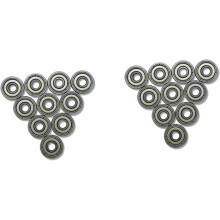 20 Stück geschirmte, gefettete Miniatur-Rillenkugellager für Drucker-Extruder-Teile