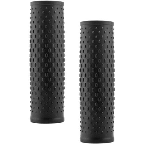 2 Stück schwarze, rutschfeste Gummigriffe für Rollerlenker