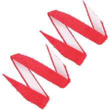 2 Stück rotes Baumwoll-Griffband für Badmintonschläger, rutschfest, schweißabsorbierend