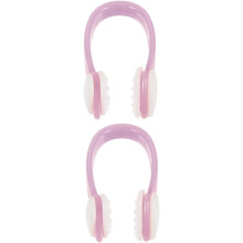 Lot de 2 pinces-nez de natation en silicone, petites pinces-nez pour adultes, garçons et filles