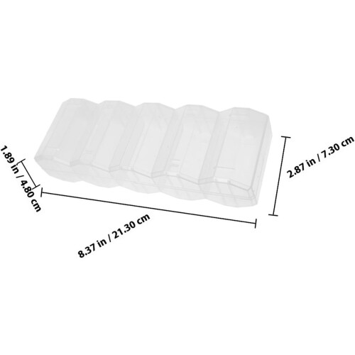 Caixa de chips de póquer e bandeja de chips com acessórios de armazenamento de póquer de capacidade de tampa 100pcs 1