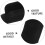 2pcs Shoulder Strap Pads Cushioned Slip Replacement 5