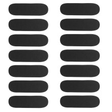 20 Stück Schaumstoff-Fingerboard-Grip-Tape, vorgeschnittene Klebeaufkleber, 31 x 96 mm, rutschfeste Dämpfungspads
