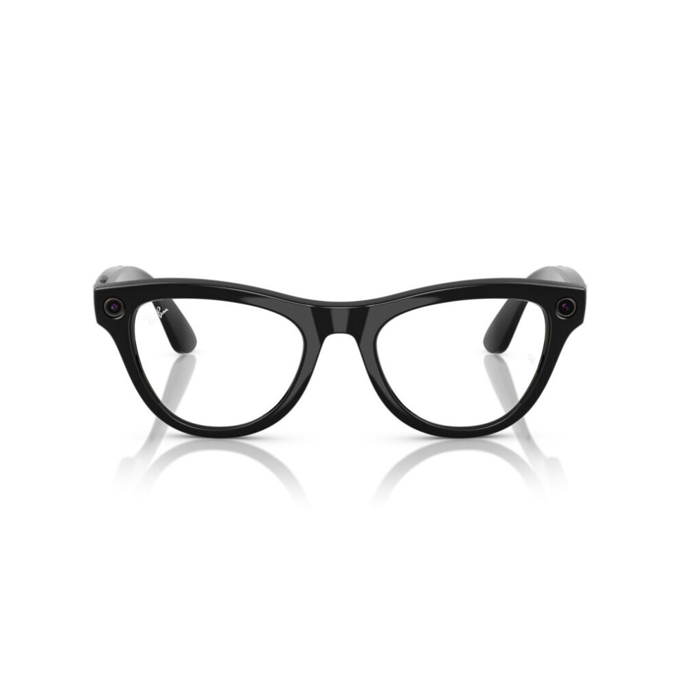 Ray-Ban Unisex Ray-Ban Meta (Gen 1) Skyler - Frame color: Black, Lens color: Clear/Amethyst - Image 2