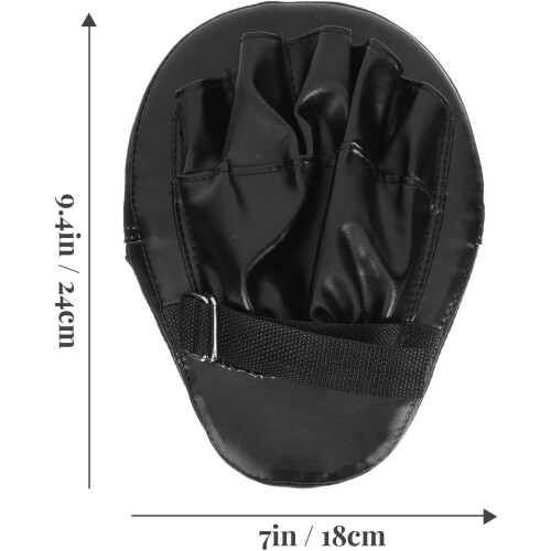 2pcs almofadas de boxe curvas foco Mits com núcleo colorido de alta densidade 1