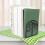 2-pcs Iron Tree Designed Bookends Decorative Book Holder for Study Desk Organizer 5