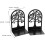 2-pcs Iron Tree Designed Bookends Decorative Book Holder for Study Desk Organizer 7
