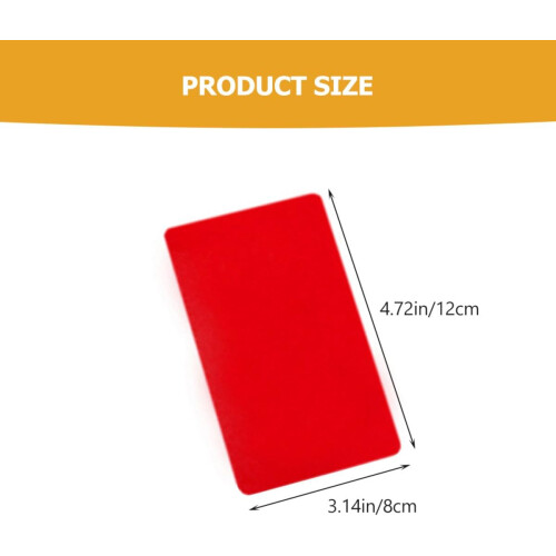 Soccer Cards Referee Accessory Match Accessory Portable Foldable PVC Referee Wallet 1