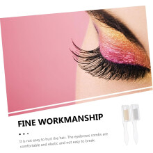 2er-Pack Augenbrauenkamm, Wimpernkamm, tragbares Beauty-Make-up-Werkzeug für Wimpernpflege und Augenbrauenformung