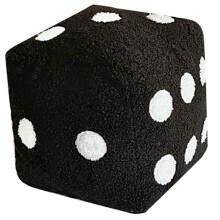 Dice Cushion Soft Plush Simulation Cube Sofa Cushion for Kids Learning Toys Home Decor