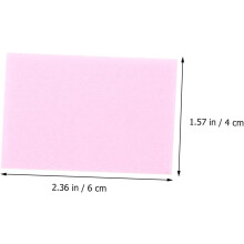 Lot de 2 lingettes démaquillantes roses pour manucure