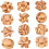 2Pcs Bamboo Educational Iq Assembling Ball Ming Luban Lock Creative Brain Teaser Puzzle 8