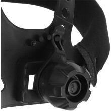 Capacete de soldagem ajustável cabeçalho montagem preto ABS material substituição banda de cabeça 2pcs