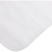 Lot de 2 serviettes absorbantes 100 % coton pour adultes, coussinets dorsaux en gaze bleue 6 couches