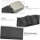 Suitcase Telescopic Handle 7mm Luggage Carrying Handle 2pcs Black Universal Replacement Strap 6