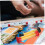 2pcs 5-Second Mini Sand Timer Board Game Hourglass for Classroom and Home Use Decorative Game 6