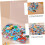 Stackable Small Organizer Bins Lids Plastic Puzzles Organizers for Arts and Crafts 5