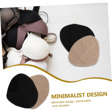 Faux coussinets de poitrine, manchons de protection en coton doux, confortables et adaptés à un usage quotidien pour femmes (lot de 2).