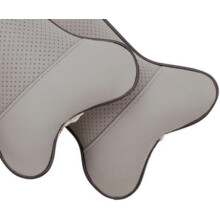 Nackenstützkissen (2er-Set) mit Knochendesign, ergonomischer Nackenschutz für Reisen und tägliches Autofahren
