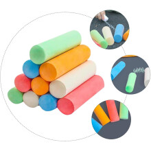 20-teiliges staubfreies Outdoor-Kreide-Set, tragbare farbige Tafelkreide