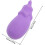 20pcs Erasers Creative Eggplant Shaped Rubber Erasers 2
