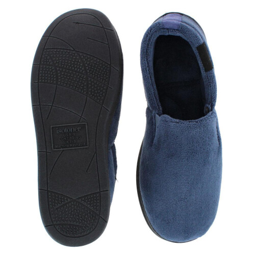 Isotoner Men's Microterry Jake Closed-Back Slippers 2