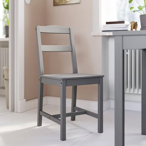 IKEA HAUGA Dining Chair-Grey