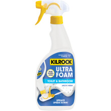 Kilrock Ultra Foam Toilet Bathroom Spray 750ml Arctic Fresh