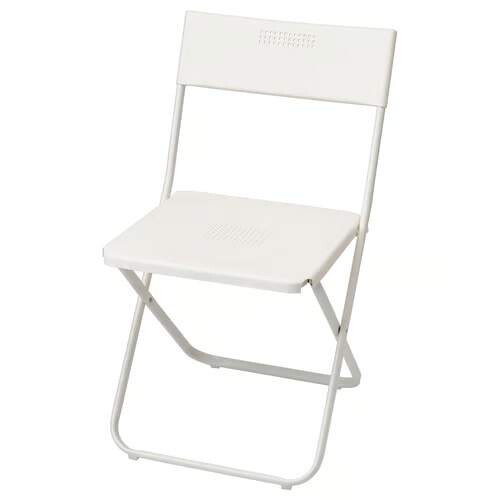 IKEA FEJAN Folding Chair-White