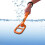 Double Purpose Waterproof Metal reader For Land Shallow-Orange 9