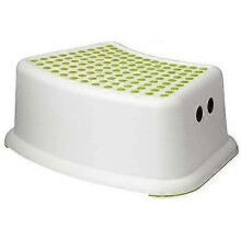 Children's Step Stool Non-Slip Plastic Booster Step Stool for Kids - Pack of 2, Lightweight, Durable, Ideal for Bathroom Use