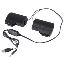 Clip Portable USB Stereo Speaker Soundbar for Notebook Laptop Computer PC Mp3 Phone Music Player