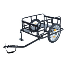 Remorque porte-charges vélo, charge 50 kg, attache universelle, roues 16", réflecteurs, courses, voyage, transport
