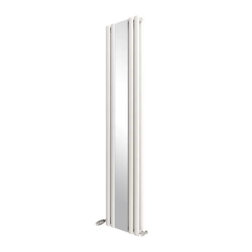 AICA (White, 1800x381mm) Vertical Mirror Radiator 1